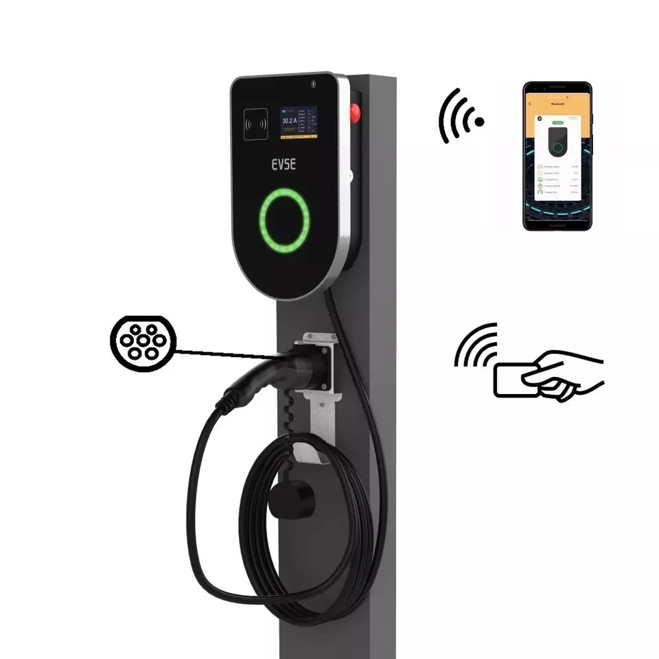 Cargador EV OCPP tipo 2 Cable  - 22Kw Wallbox Type 2 Ocpp Rfid reseña y precio