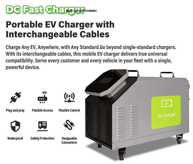 Cargador de Vehículos Eléctric - Portable Dc Fast Charger 20Kw Ccs2 reseña y precio