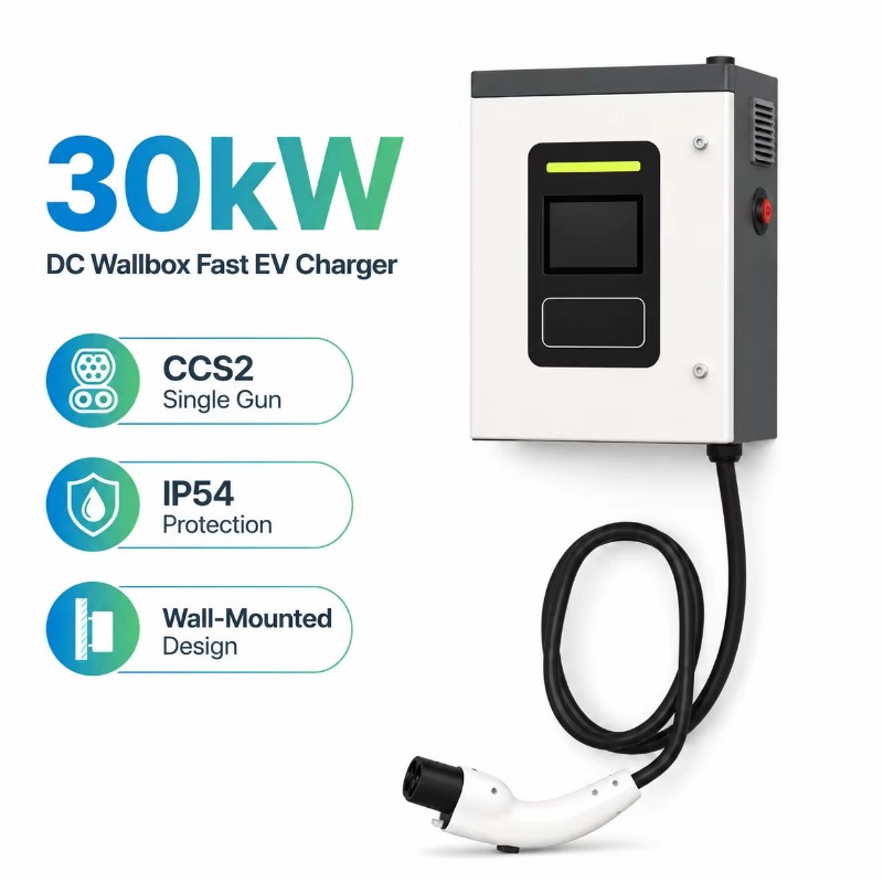 Cargador Rápido para Vehículos - Dc Fast Charger 30Kw Wallbox Commercial reseña y precio