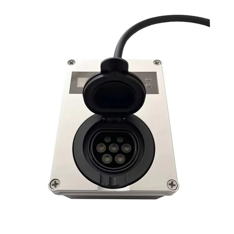 Mini Cargador de Coche Eléctri - Portable Ev Charger 32A Type 2 Cee Plug reseña y precio