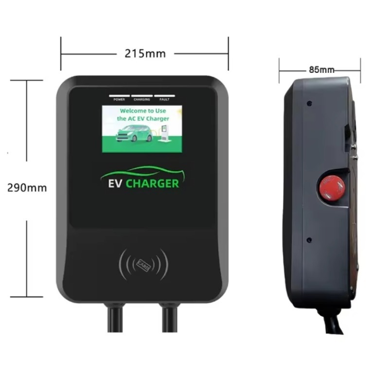 Estación de Carga para Vehícul - 22Kw Wallbox Type 2 Ocpp Rfid reseña y precio