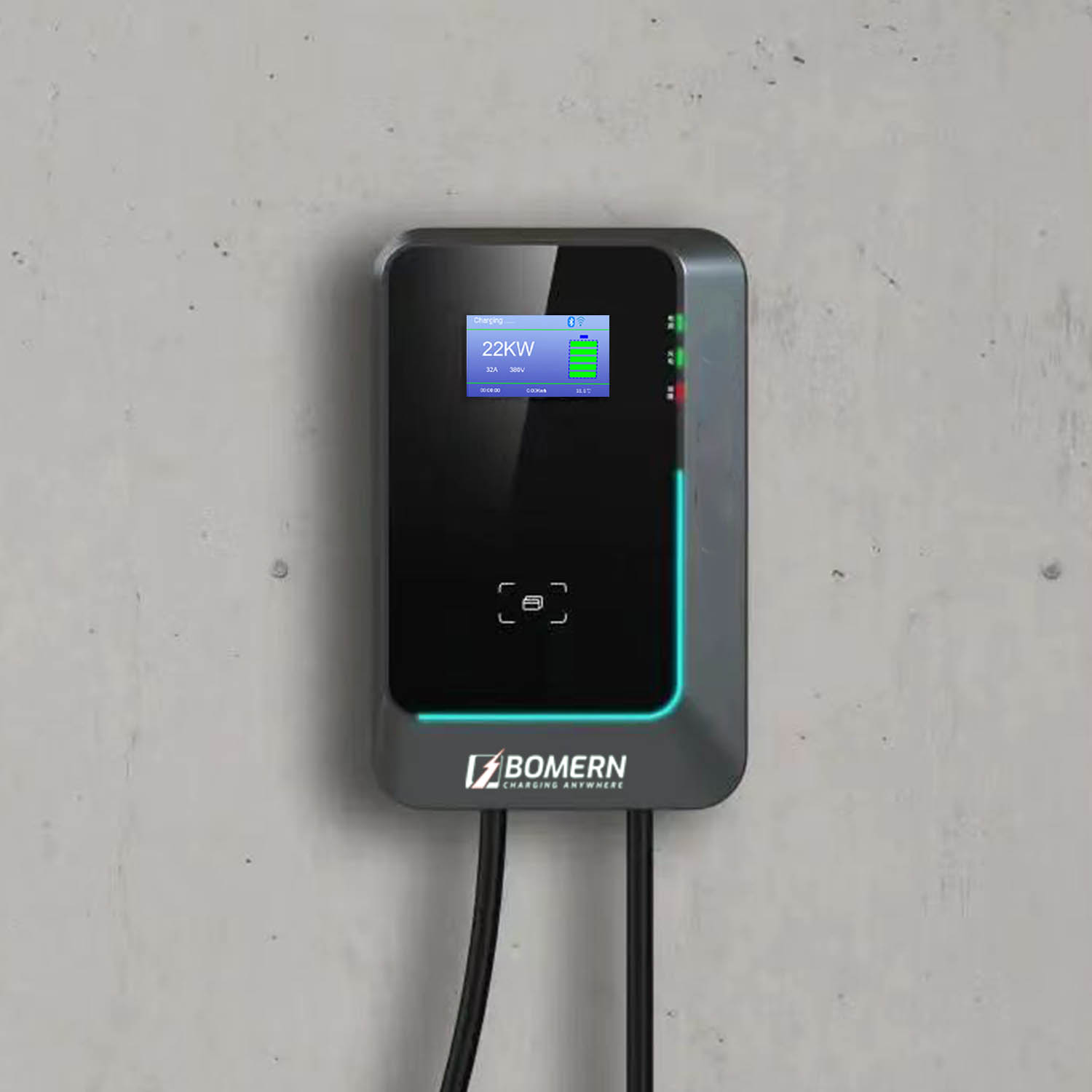 2025 gran oferta 7kw/11kw/22kw - 22Kw Wallbox Type 2 Ocpp Rfid reseña y precio